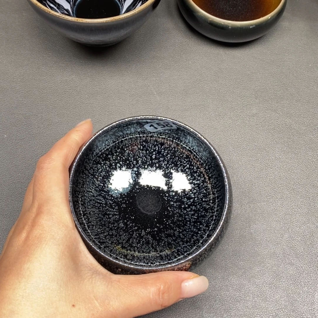 茶盏建窑建盏主人杯158