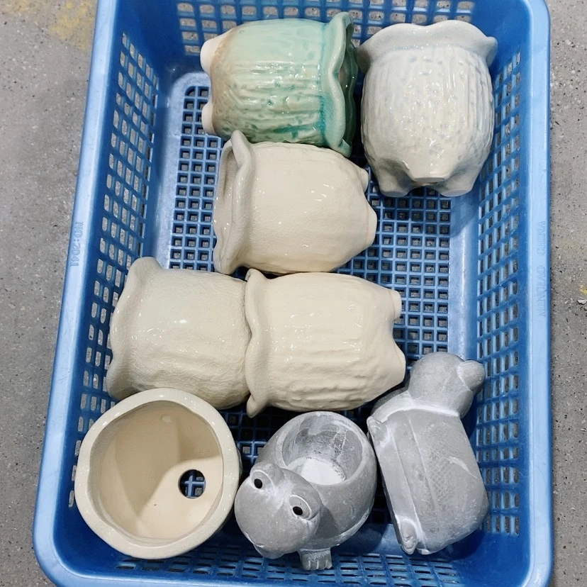 【闪购商品】红陶陶瓷花盆，多肉花盆