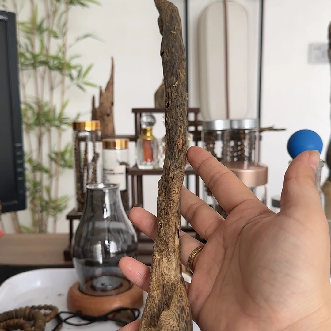 沉香沉香碎屑奇楠沉香张勺子虫漏醇化料61克+