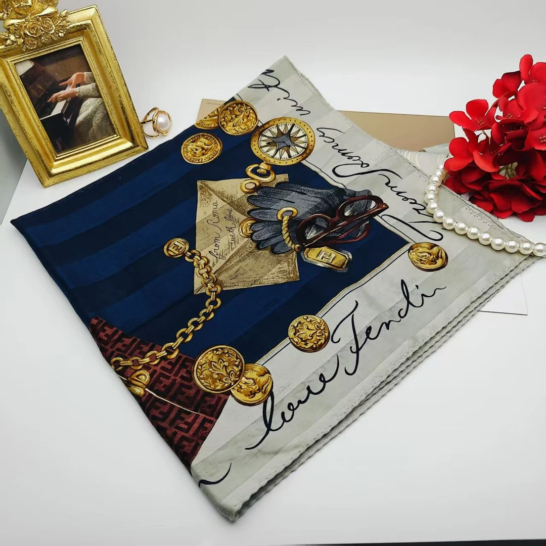 95新 FENDI/芬迪 海囤/芬迪/丝巾/yy05574