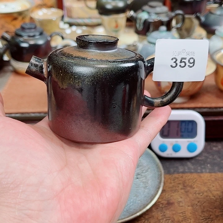沁庐柴窑古法柴烧全手工茶具
