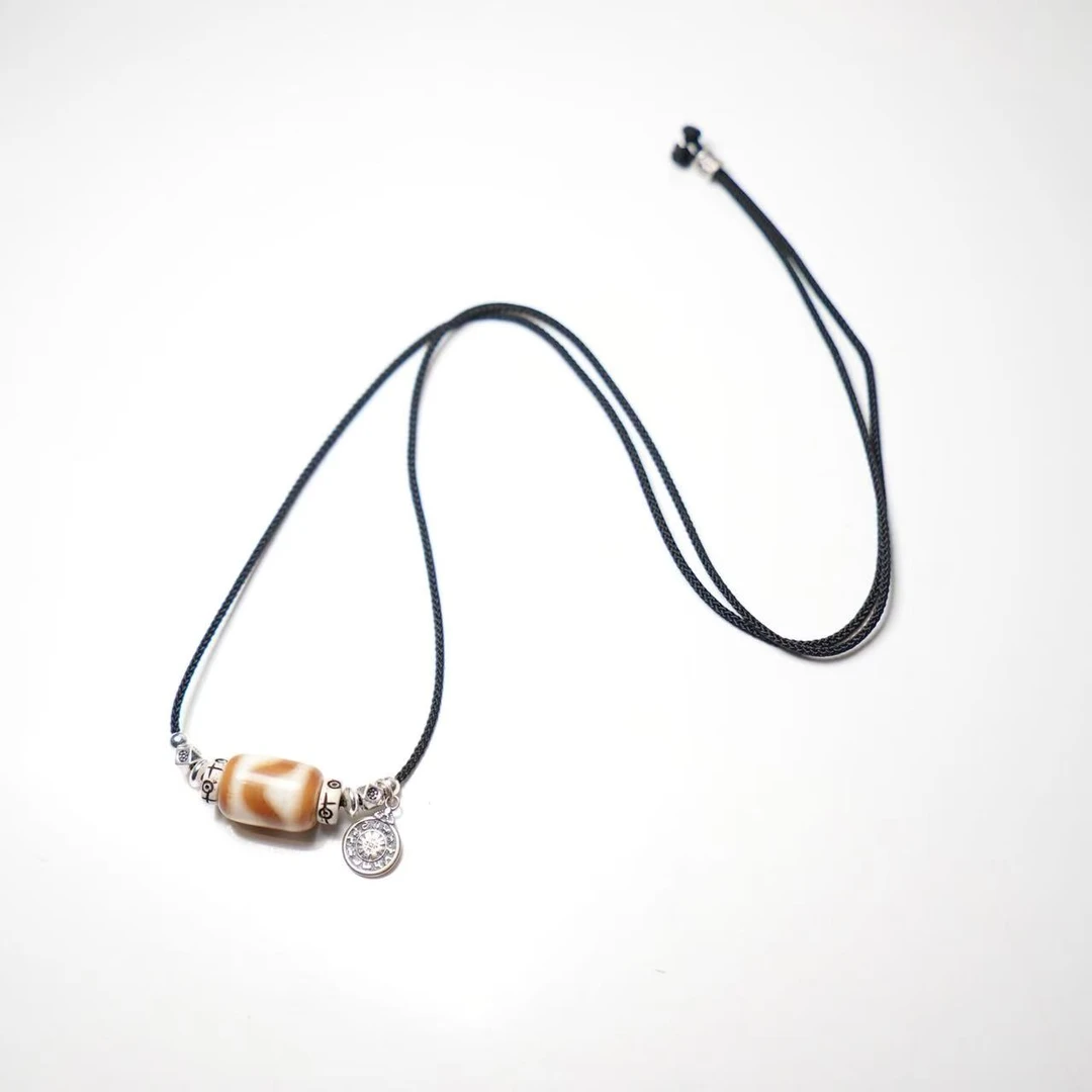 岚宫措 | 牙牙天珠项链（多样性发货）L157