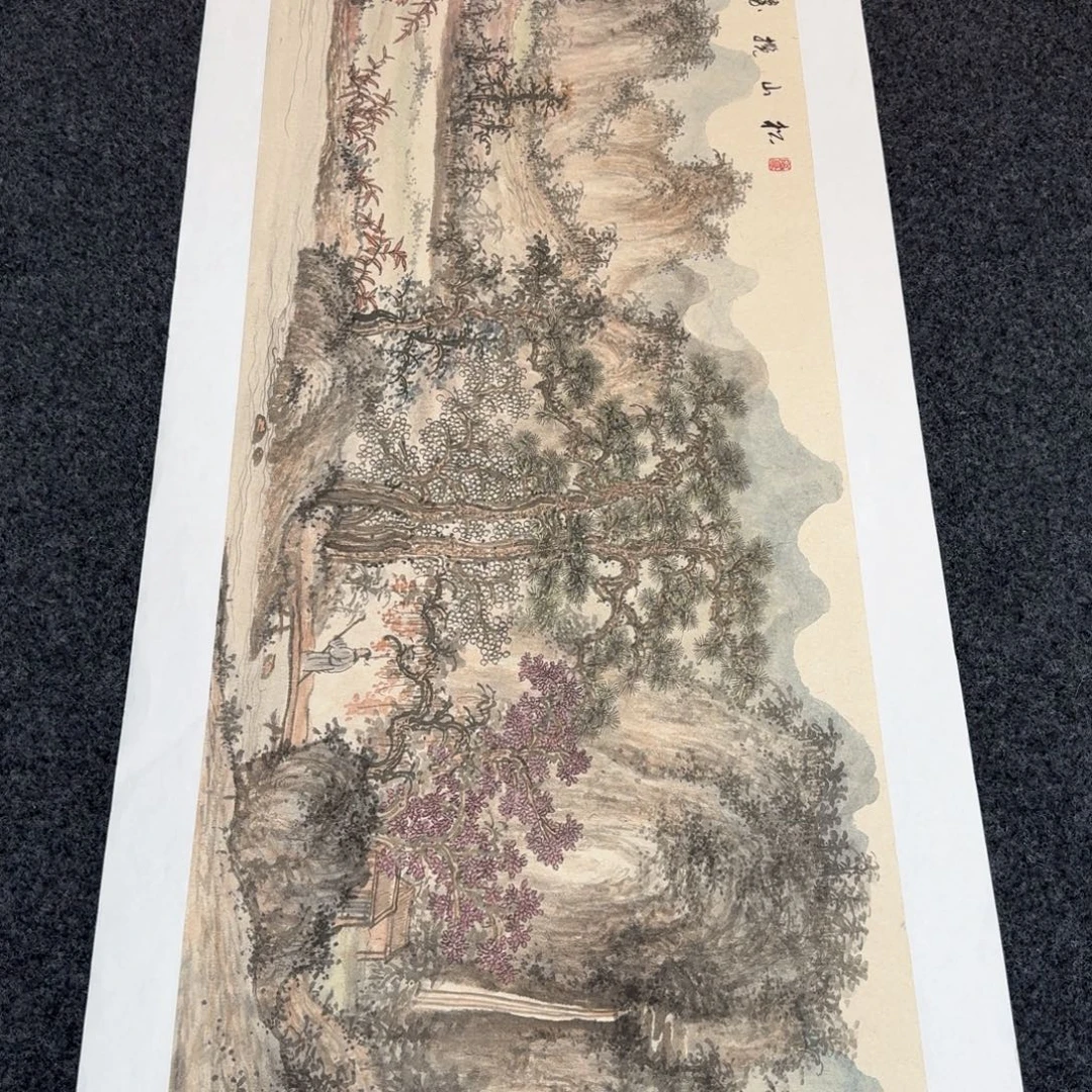 国画国画作品山水花鸟纯手绘