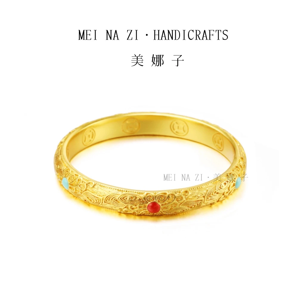 皇后手镯|予禧  珐琅彩皇宫皇后手镯贵妃手镯大气新+089