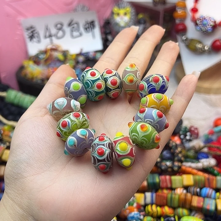 琉璃毛衣链单颗价格（喊我选）