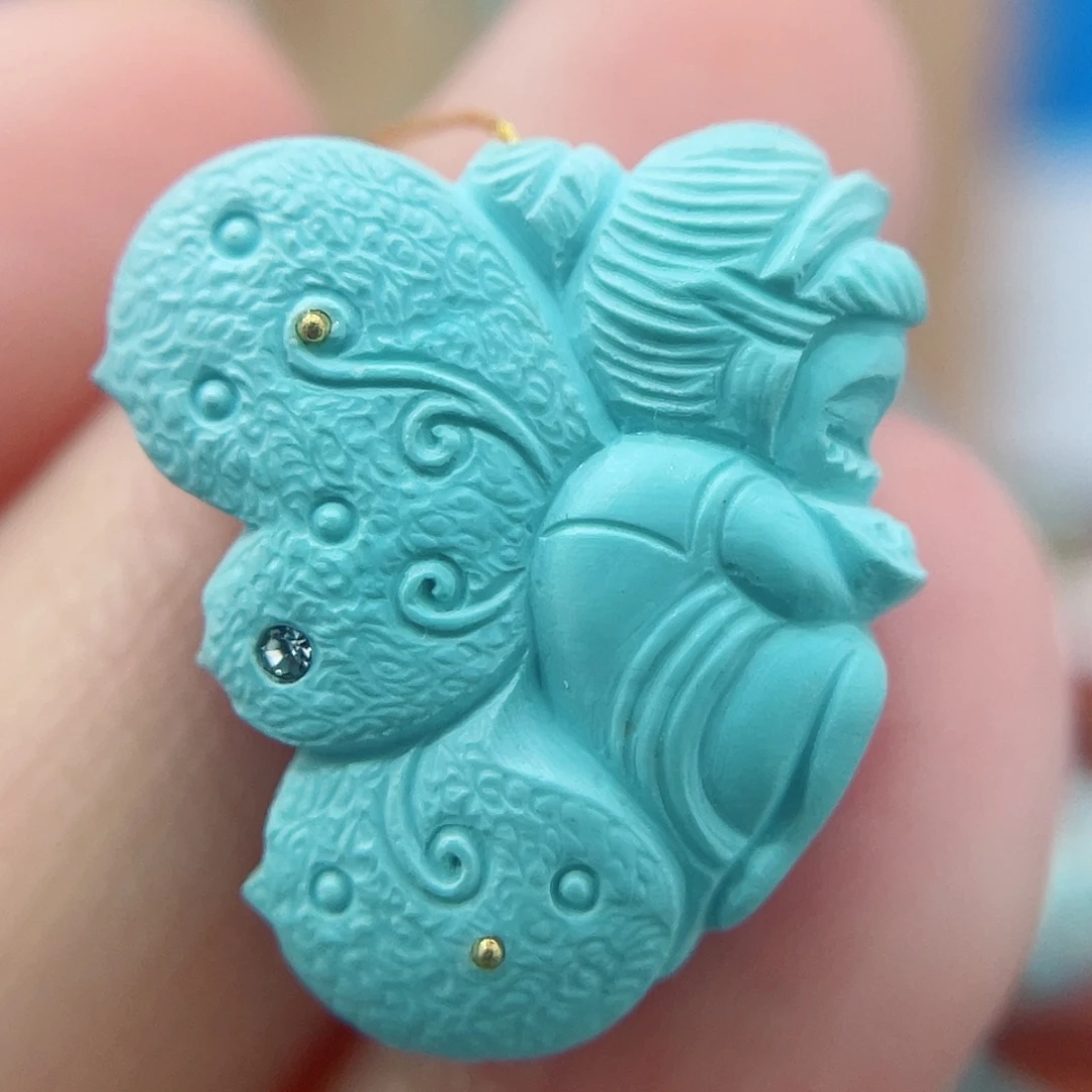 绿松石未镶嵌珠宝奇石