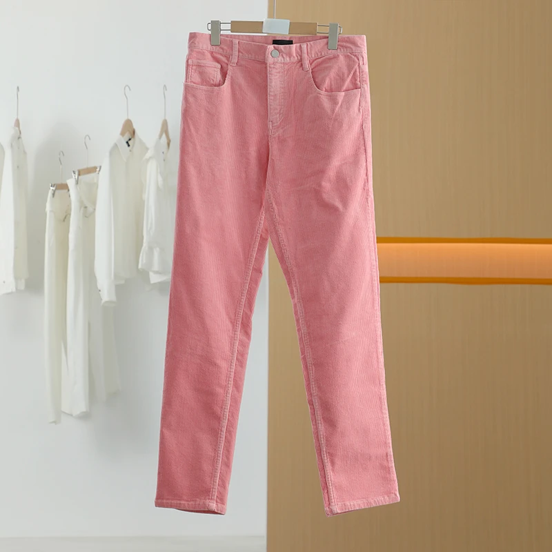 【半价q仓-唐长老自营】货号13436男装冬新款百搭休闲长裤J