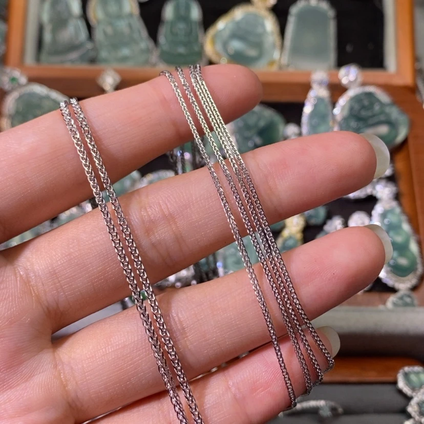 【闪购商品】翡翠未镶嵌颈饰可***包天然