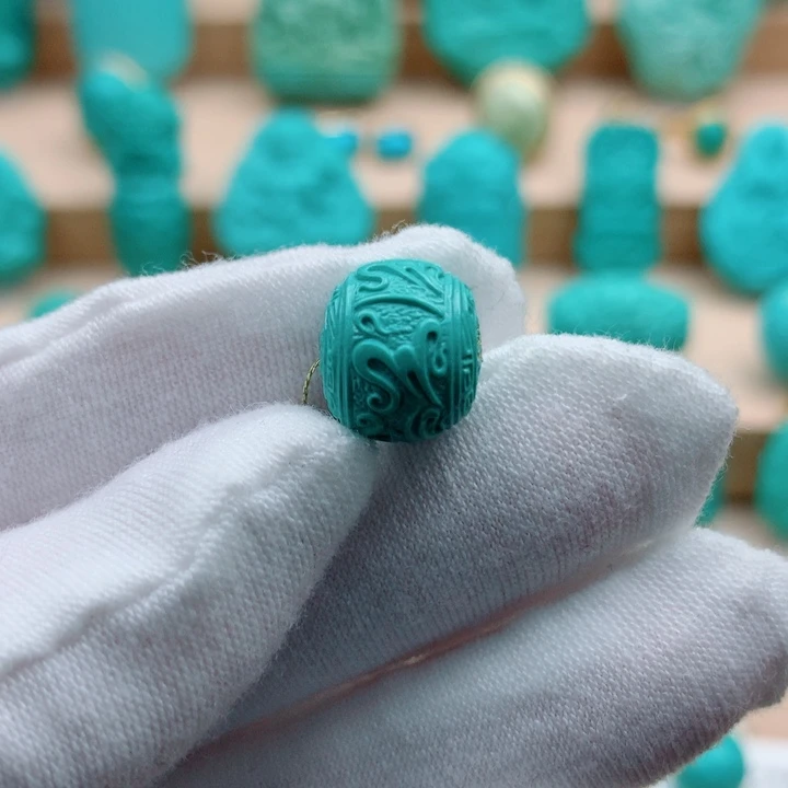 绿松石未镶嵌配饰