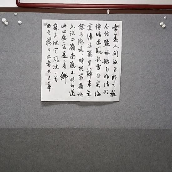 书法四尺斗方定风波书法作品书法作品