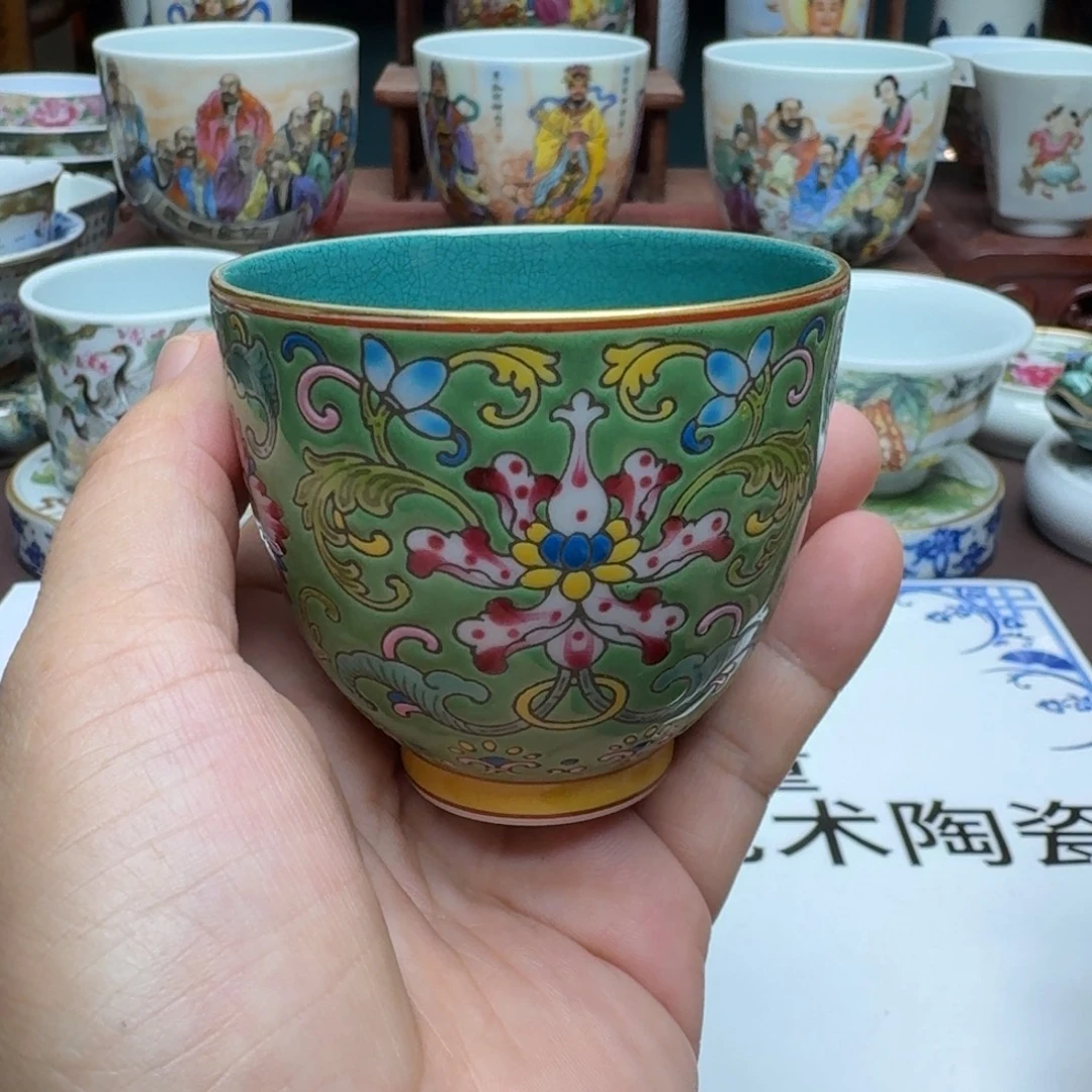 景德镇手工手绘展示