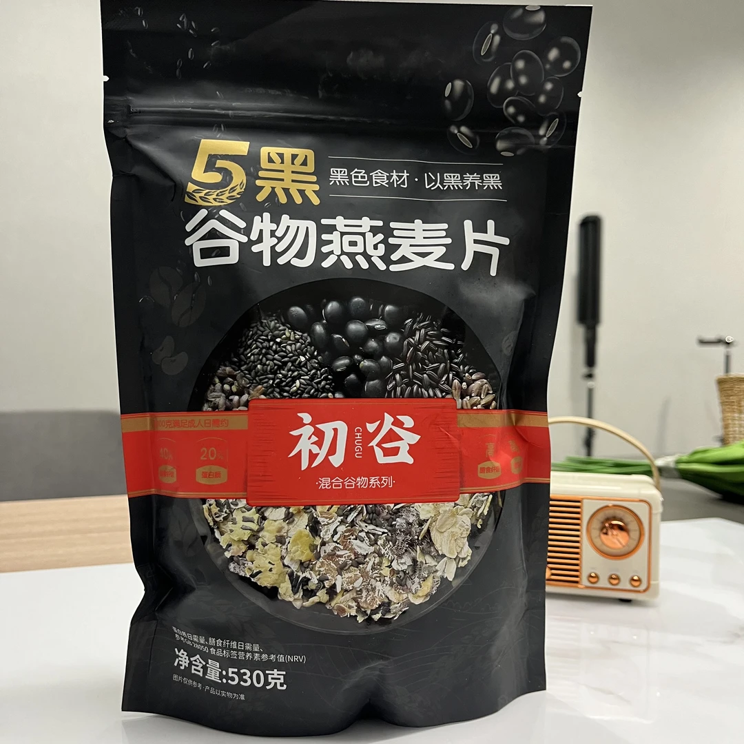 初谷五黑谷物燕麦片530g