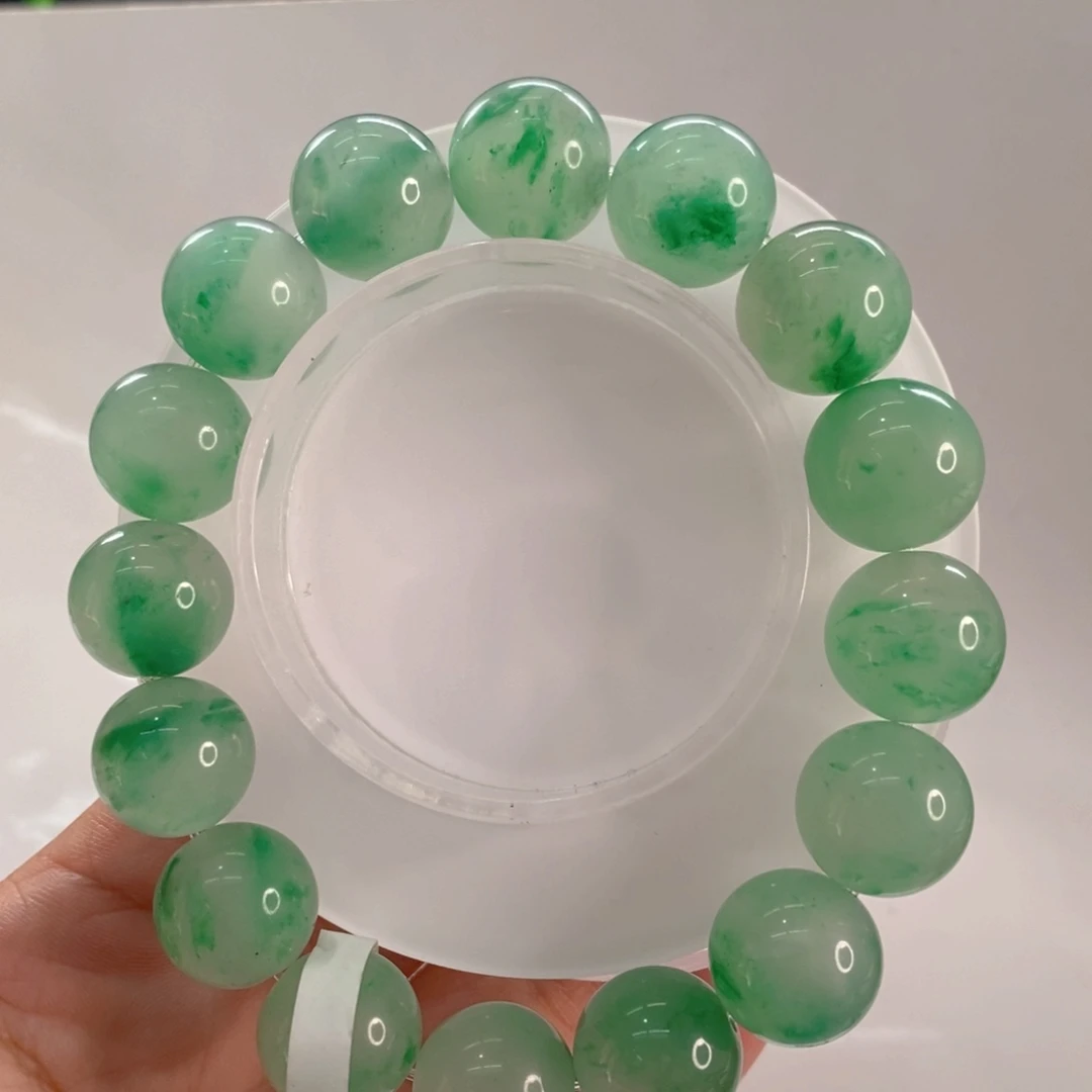 天***珠未镶嵌手串石英质玉