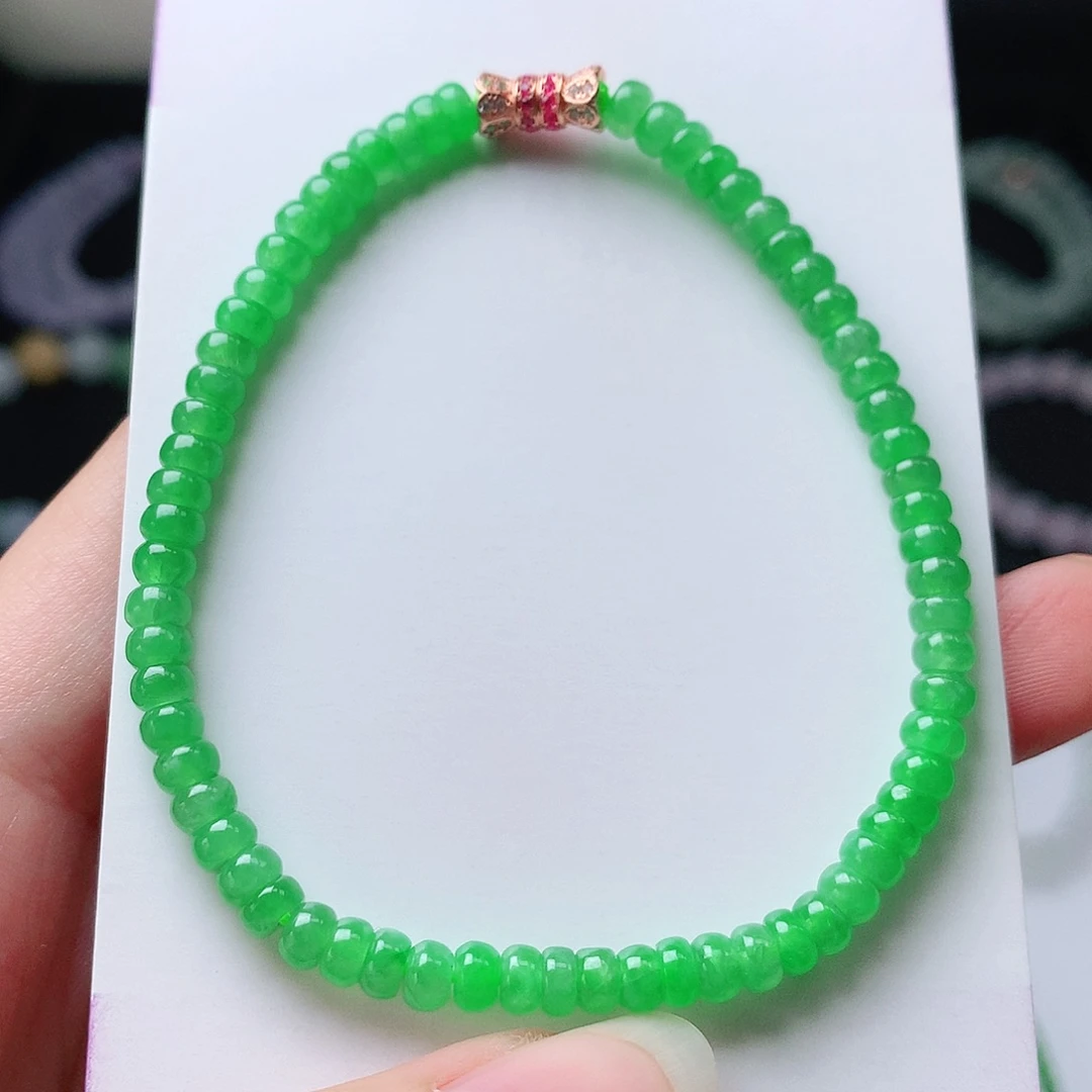 翡翠未镶嵌手链翡翠