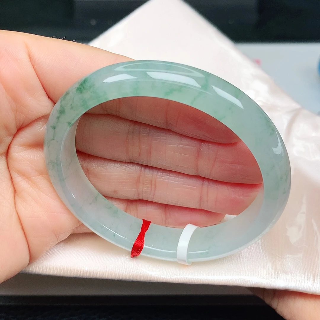 未镶嵌手镯（贵妃镯）翡翠落*?贵妃54