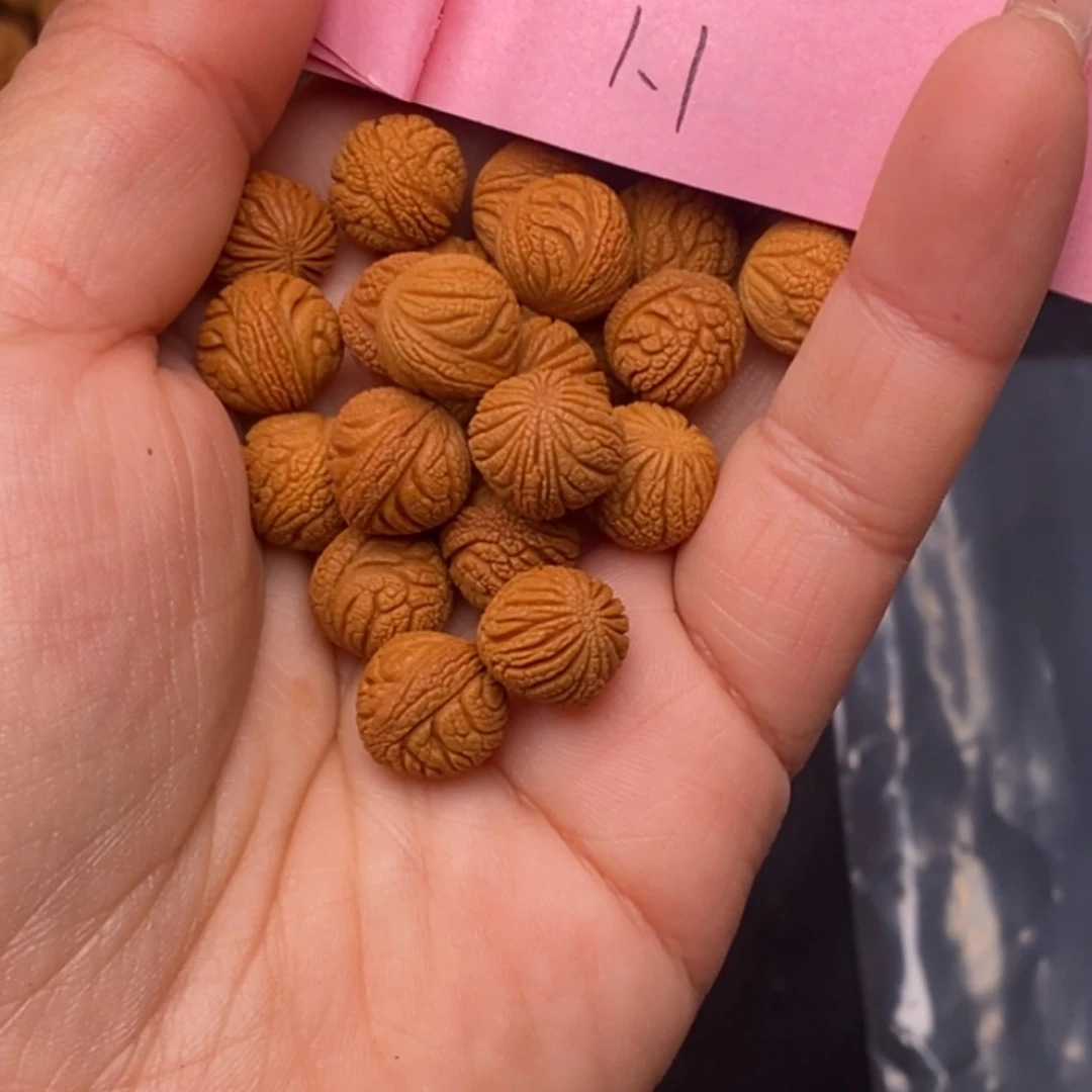秦岭龙纹桃核22颗