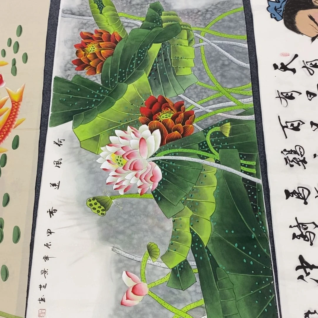 国画140✖️70工笔画画画画画画画