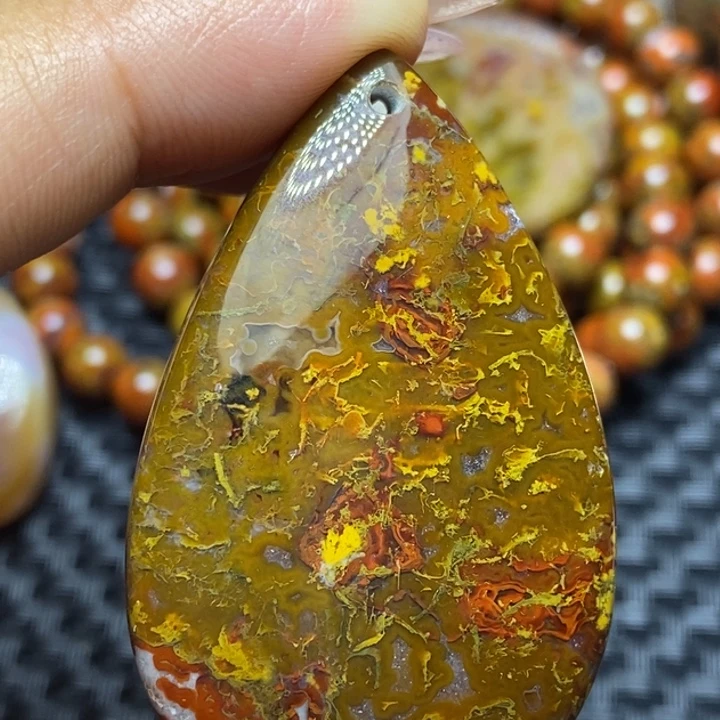 玛瑙/玉髓颈饰未镶嵌安*