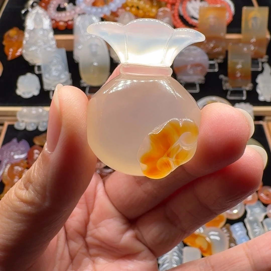 玛瑙/玉髓未镶嵌颈饰