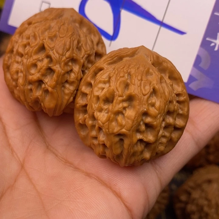 文玩核桃把件赤*26号龙胆