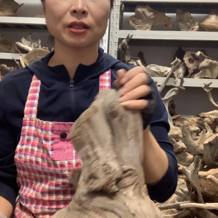 木太行崖柏毛料板根