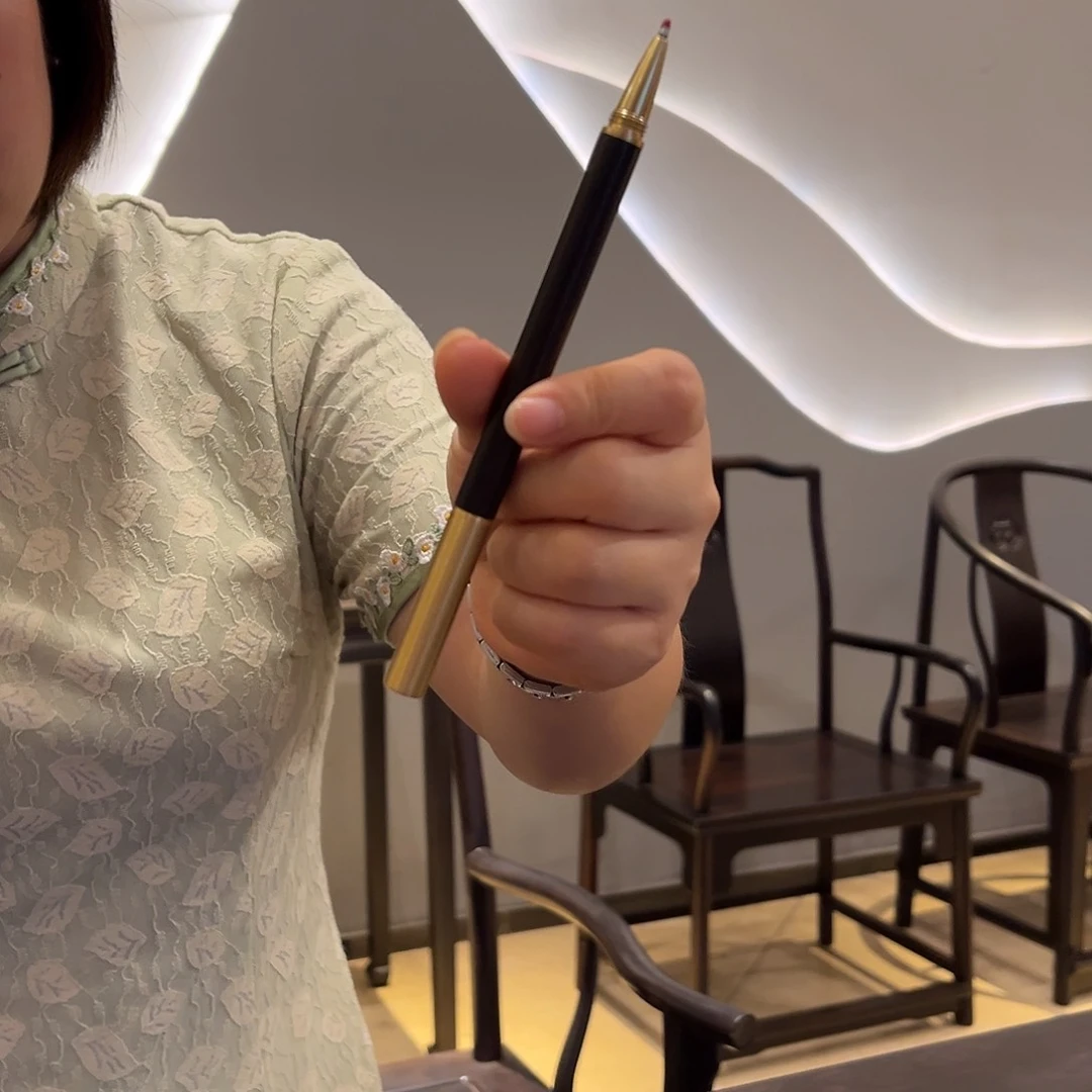 紫光檀东非黑黄檀签字笔