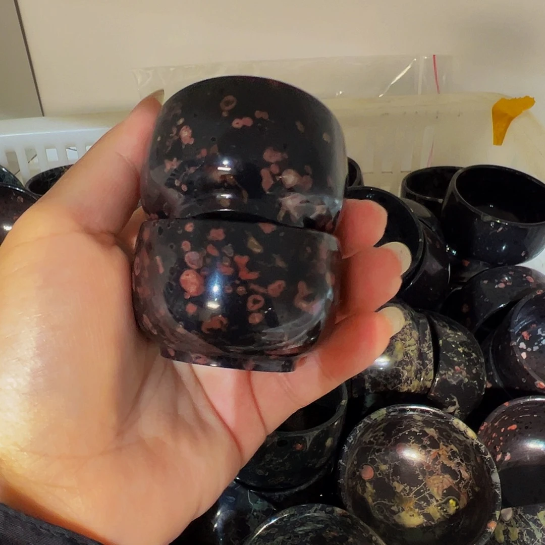 梅花玉鱼缸石茶周边微瑕不退不换