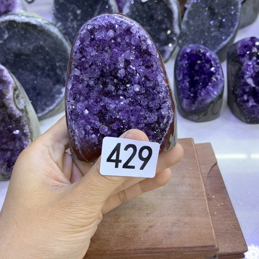 大型摆件（非配饰）紫晶未镶嵌