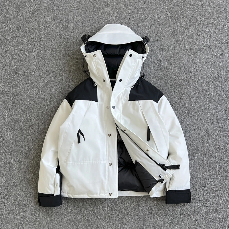 抗寒无压力！防风雪加厚保暖机能情侣羽绒服外套
