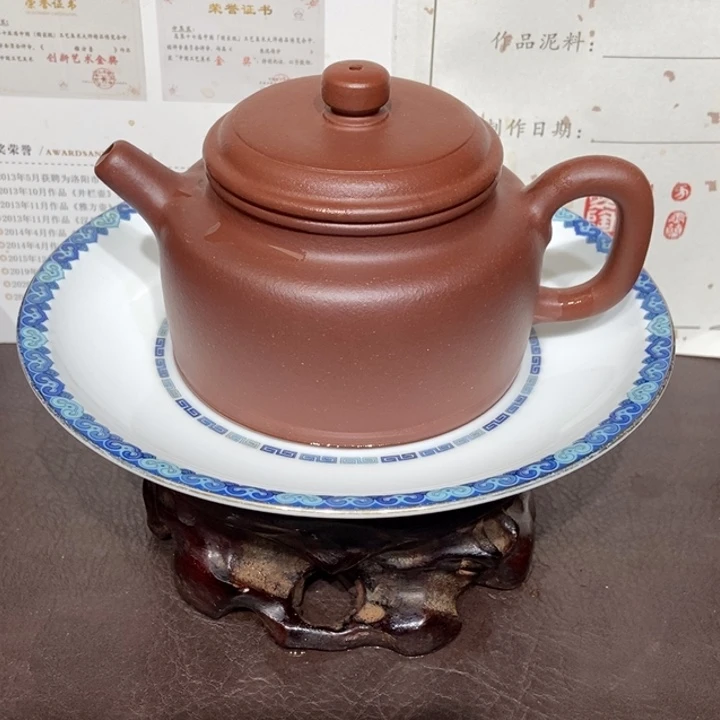茶壶紫砂底槽清240容量