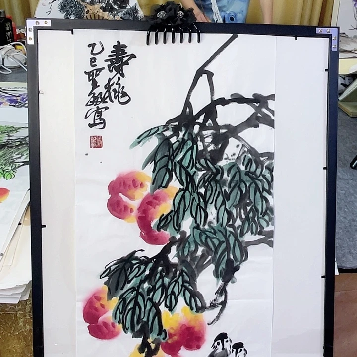国画张圣敏先生纯手绘作品
