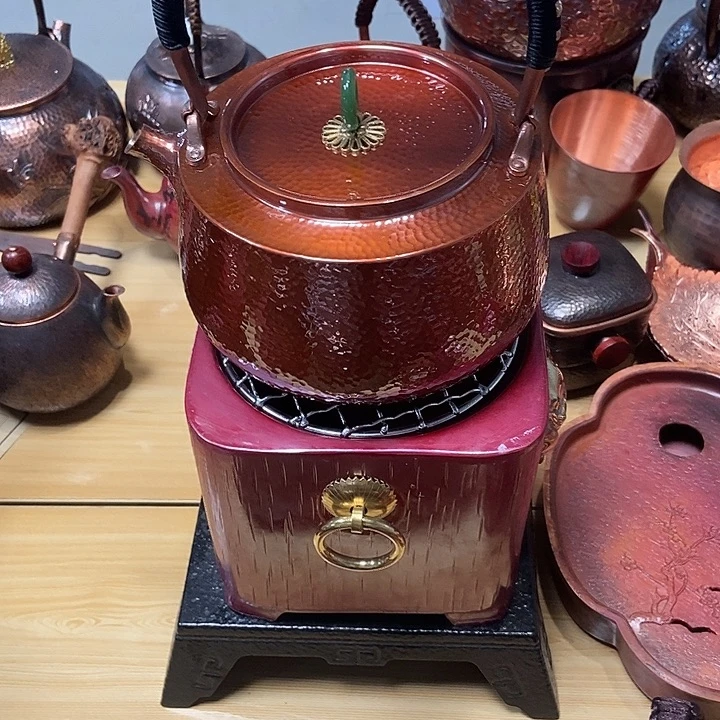 纯手工制作一铜壶制作