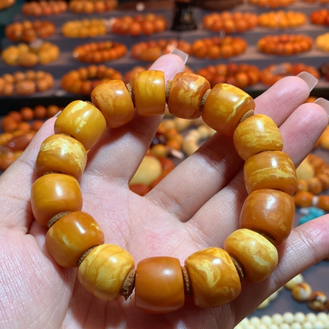 【闪购商品】手串蜜蜡未镶嵌蜜蜡手串