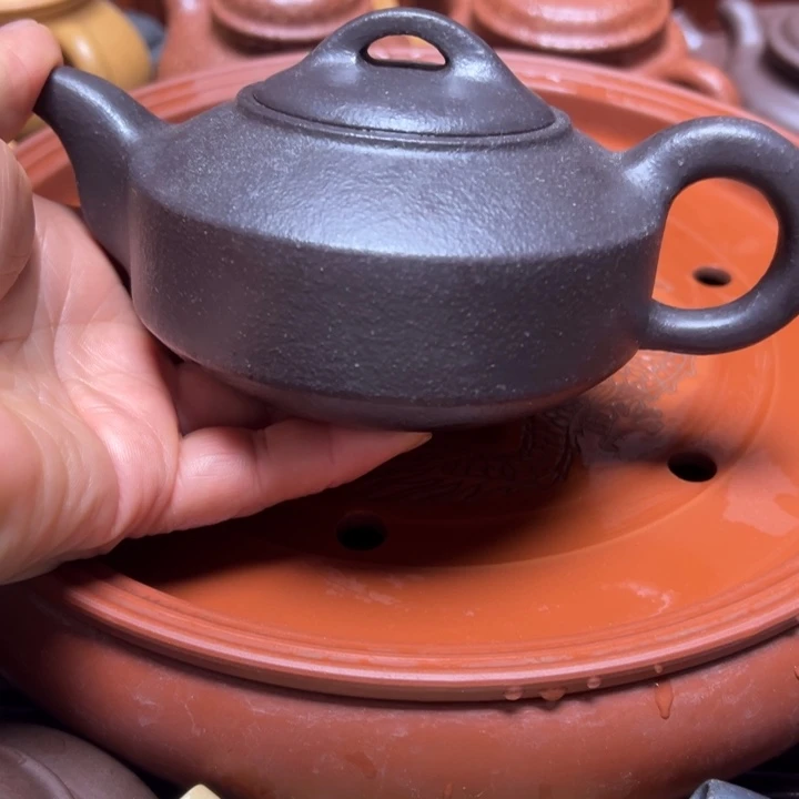 茶壶紫砂宜兴原矿天青泥料