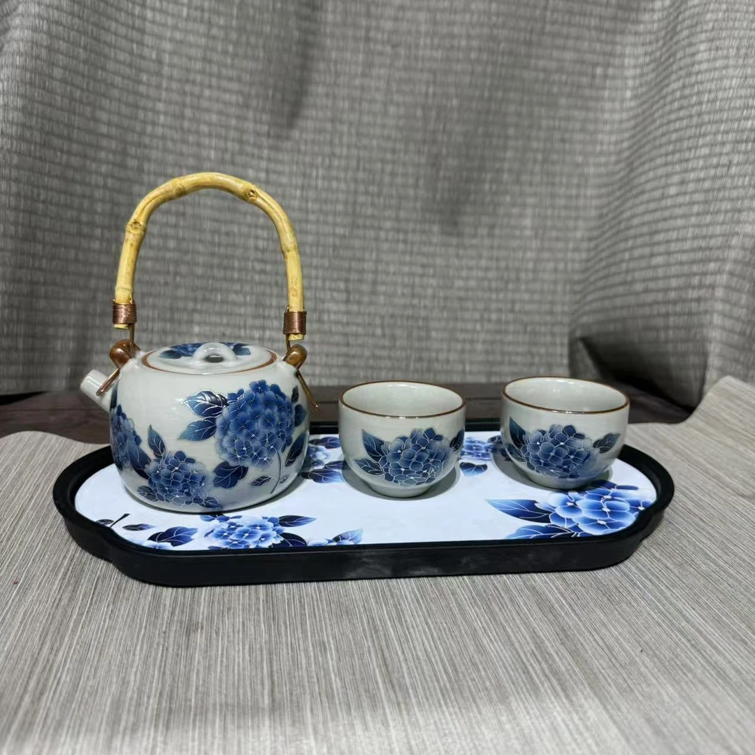 【闪购商品】绣球花茶具套组mc105