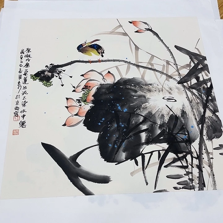 姜奇老师花鸟作品50×50
