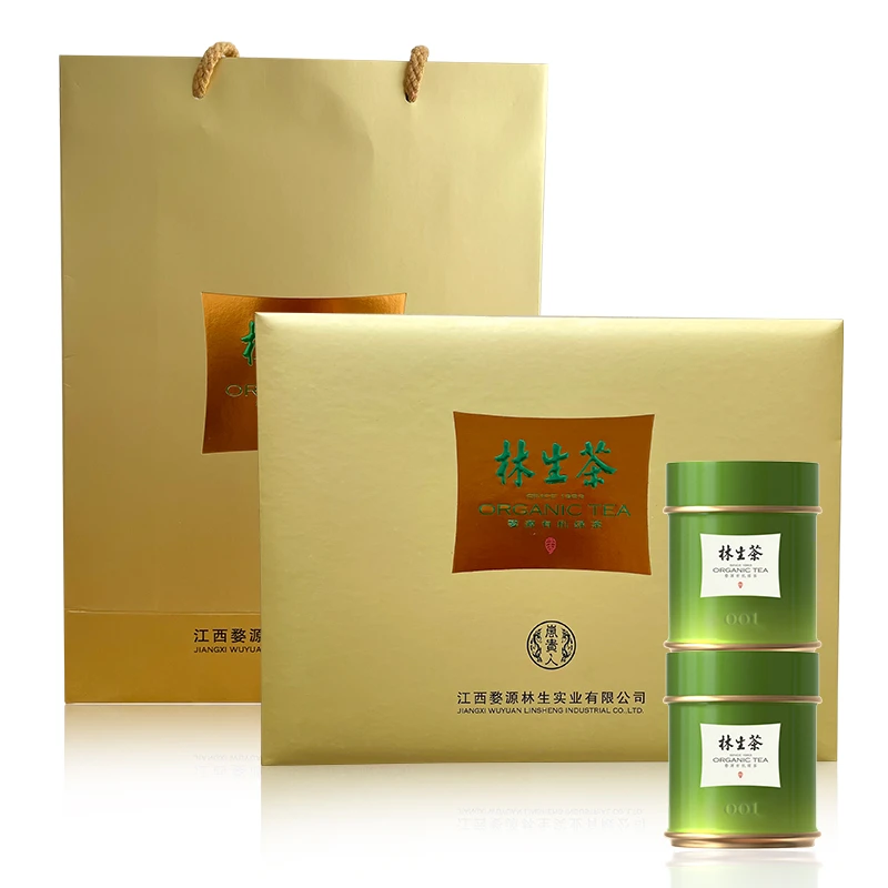 【岚贵人】礼盒新茶明前茶叶江西婺源有机绿茶毛尖茶150g
