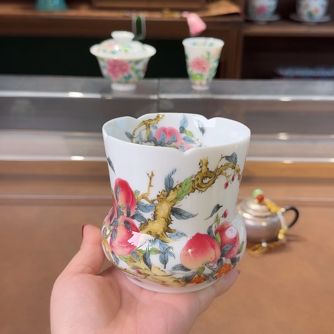 珐琅彩主人杯茶具系列