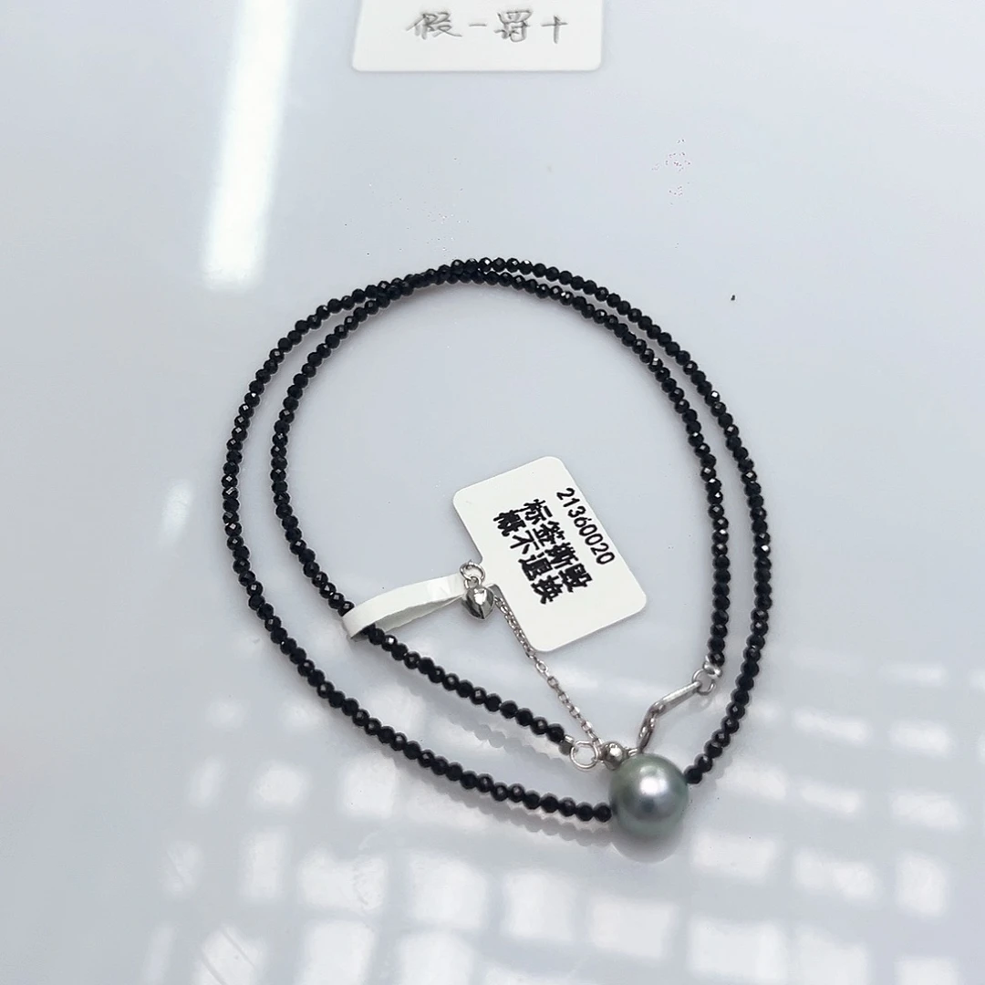 淡水珍珠手镯银S925镶嵌