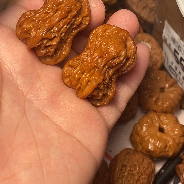 吊坠文玩核桃花生