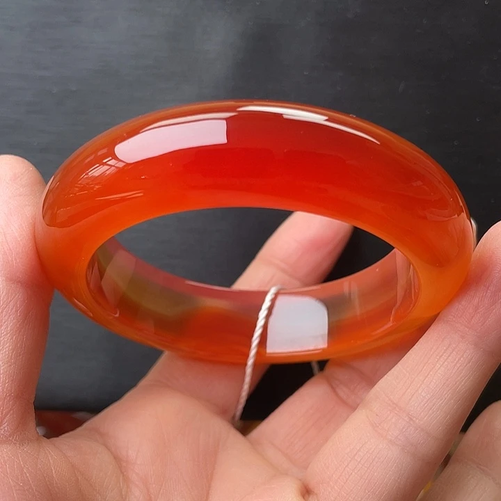 玛瑙/玉髓未镶嵌手镯57圈口