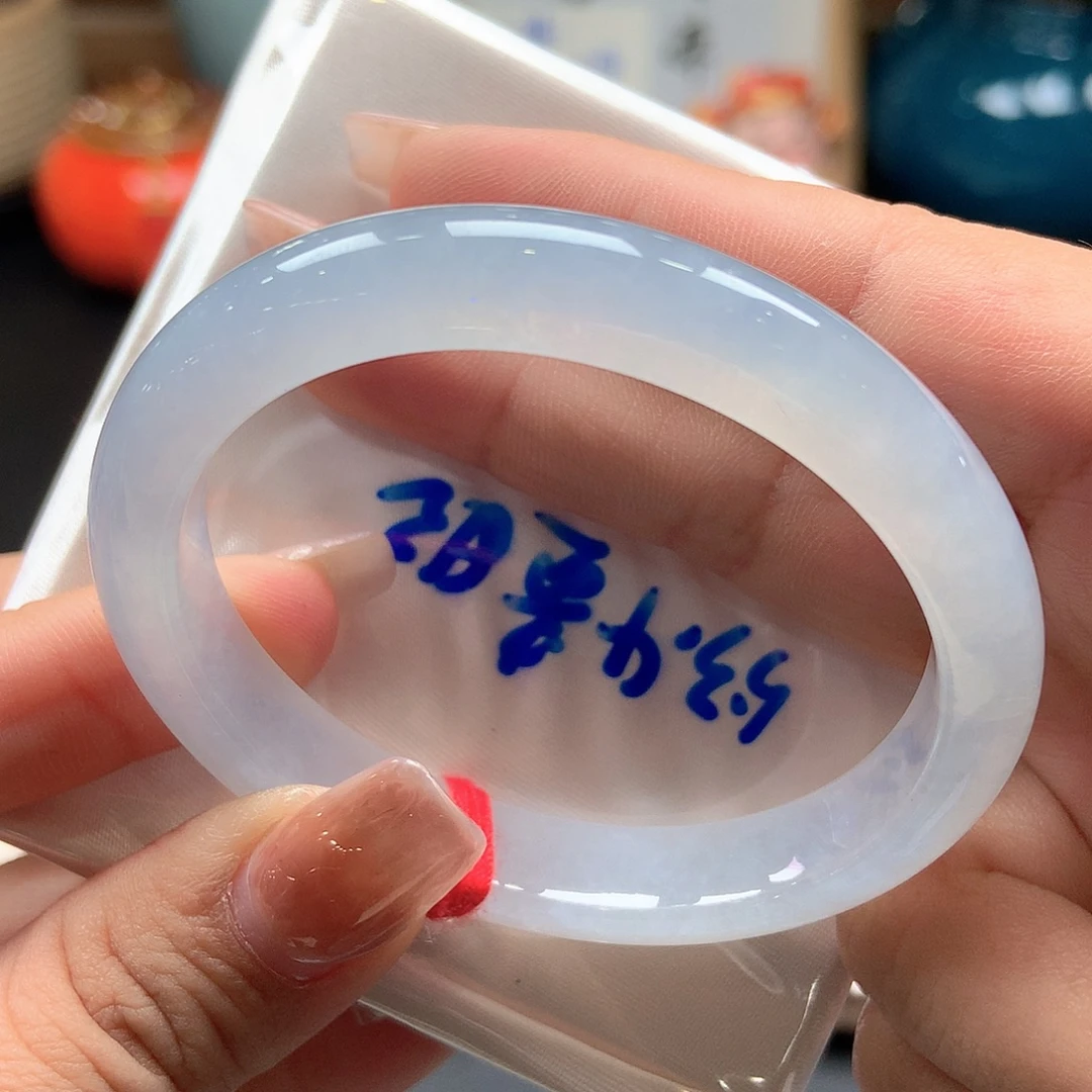 翡翠未镶嵌手镯41号贵妃