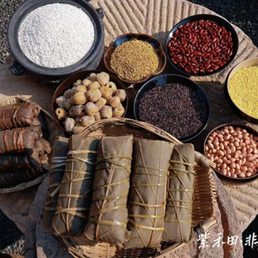 【战国就有的粽子】非遗槲(hu)叶粽（配料干净无佩奇）粽子同城送粽子同城送粽子同城送