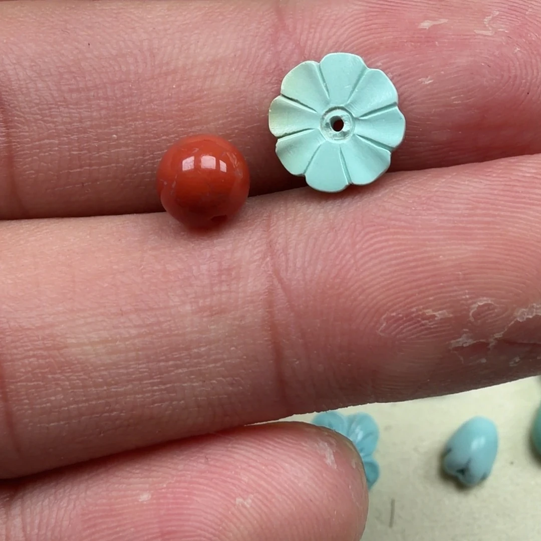 南红玛瑙未镶嵌珠宝半成品