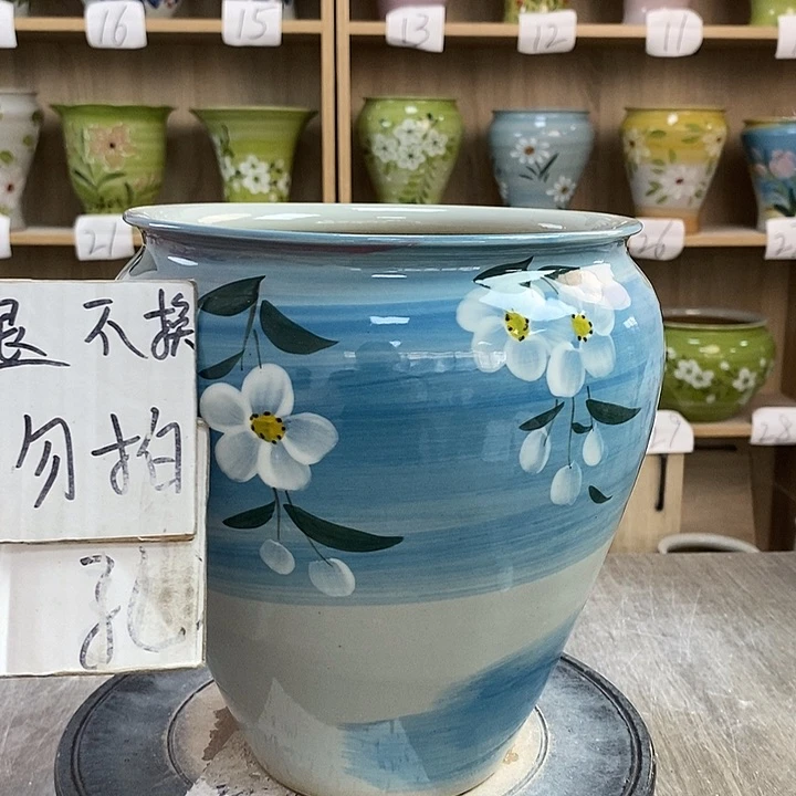 罐1xc景德镇陶瓷花盆