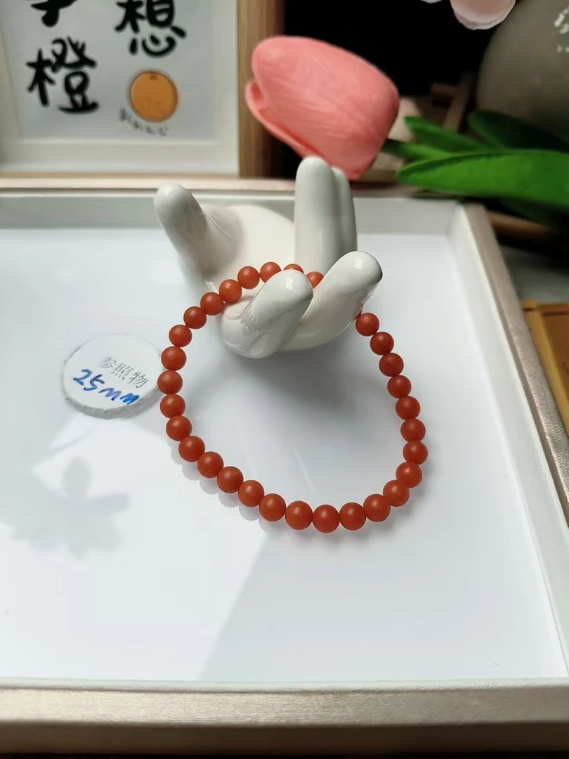 （一哥专属12.12）ZJNH-0601南红手串约5MM多样性发其一