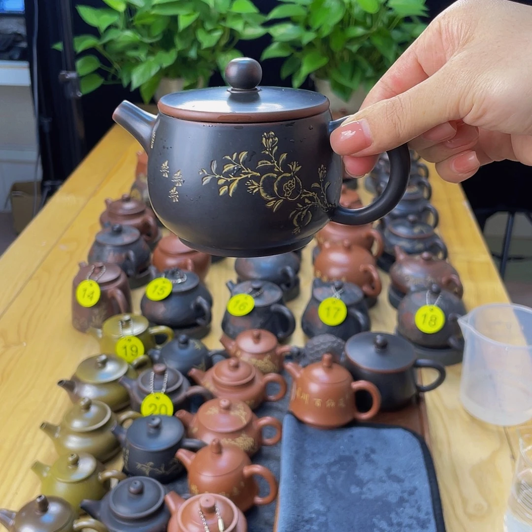 欢***仔泥塑汉瓦壶单壶无礼盒