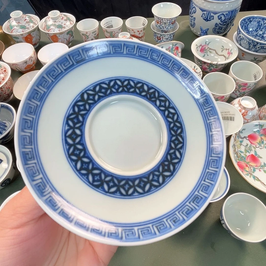 杯青花瓷器青花瓷器