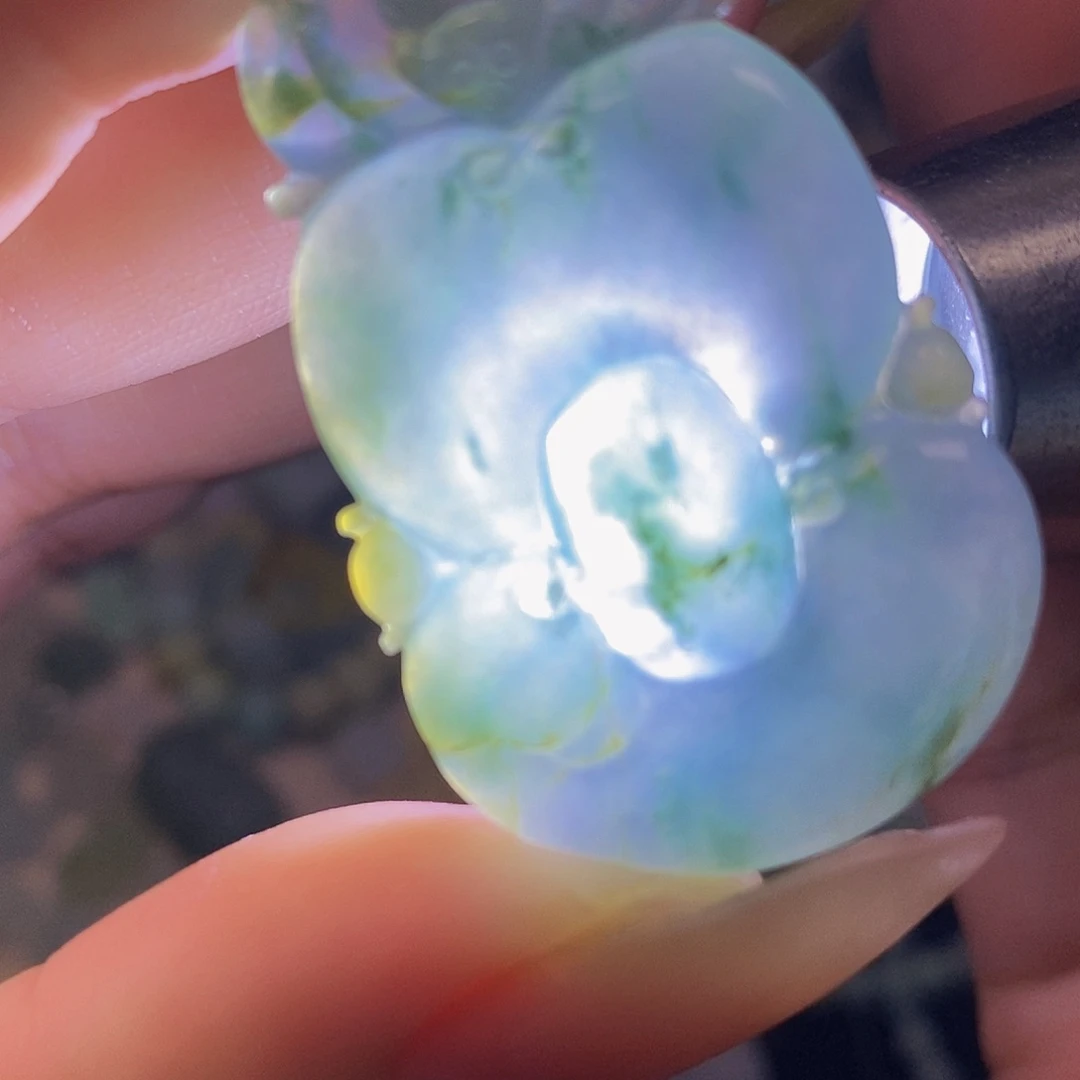 颈饰未镶嵌翡翠天然缅甸