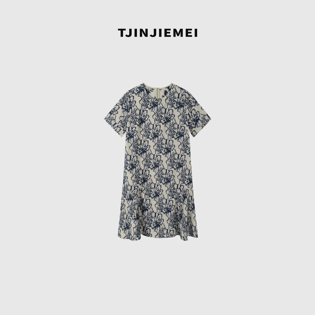 娟娟【青衣阁】新款气质优雅优雅显瘦连衣裙LYQ2505-TJ318